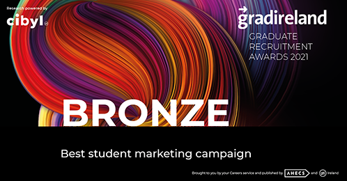 gradireland Graduate Recruitment Awards 2021 - Best Student Marketing Campaign 