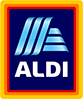 Aldi logo.