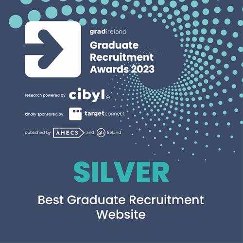 gradireland Graduate Recruitment Awards 2023 - Best Graduate Recruitment Website